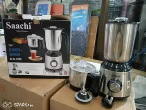 Saachi 2 in 1 Metallic Blender