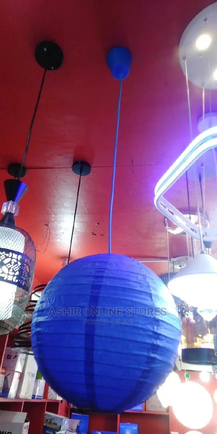 Blue Pendant Lamp Holder