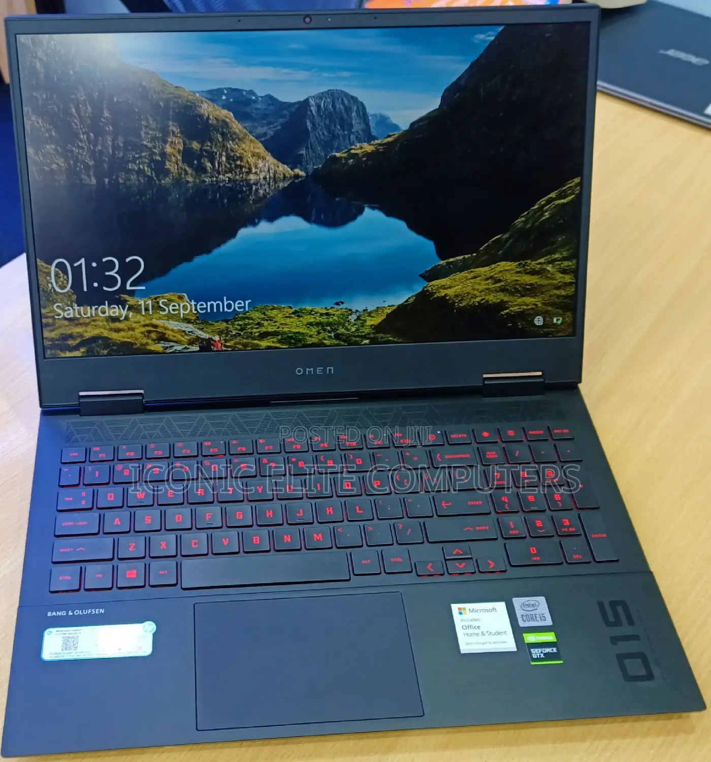 New Laptop HP Omen 15t 8GB Intel Core I5 SSHD (Hybrid) 512GB