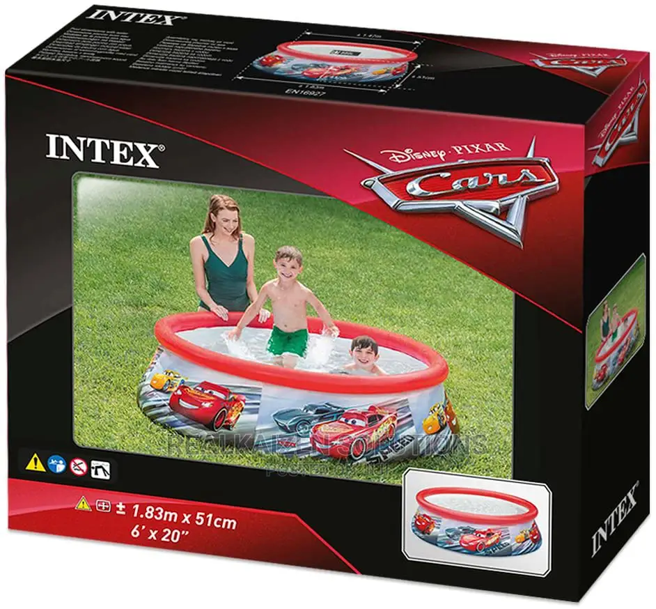 Intex Disney Pixar Cars Easy Set Pool 1.8m X 51cm