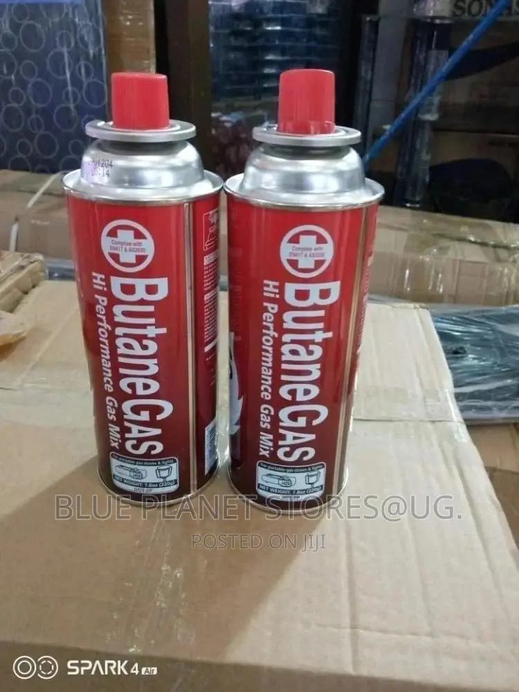 Portable Single Gas Stove + Butane Gas Cylinder [Full Set]