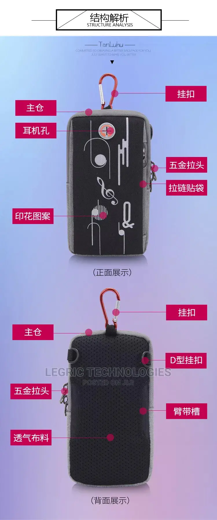 Armband Phone Holder.
