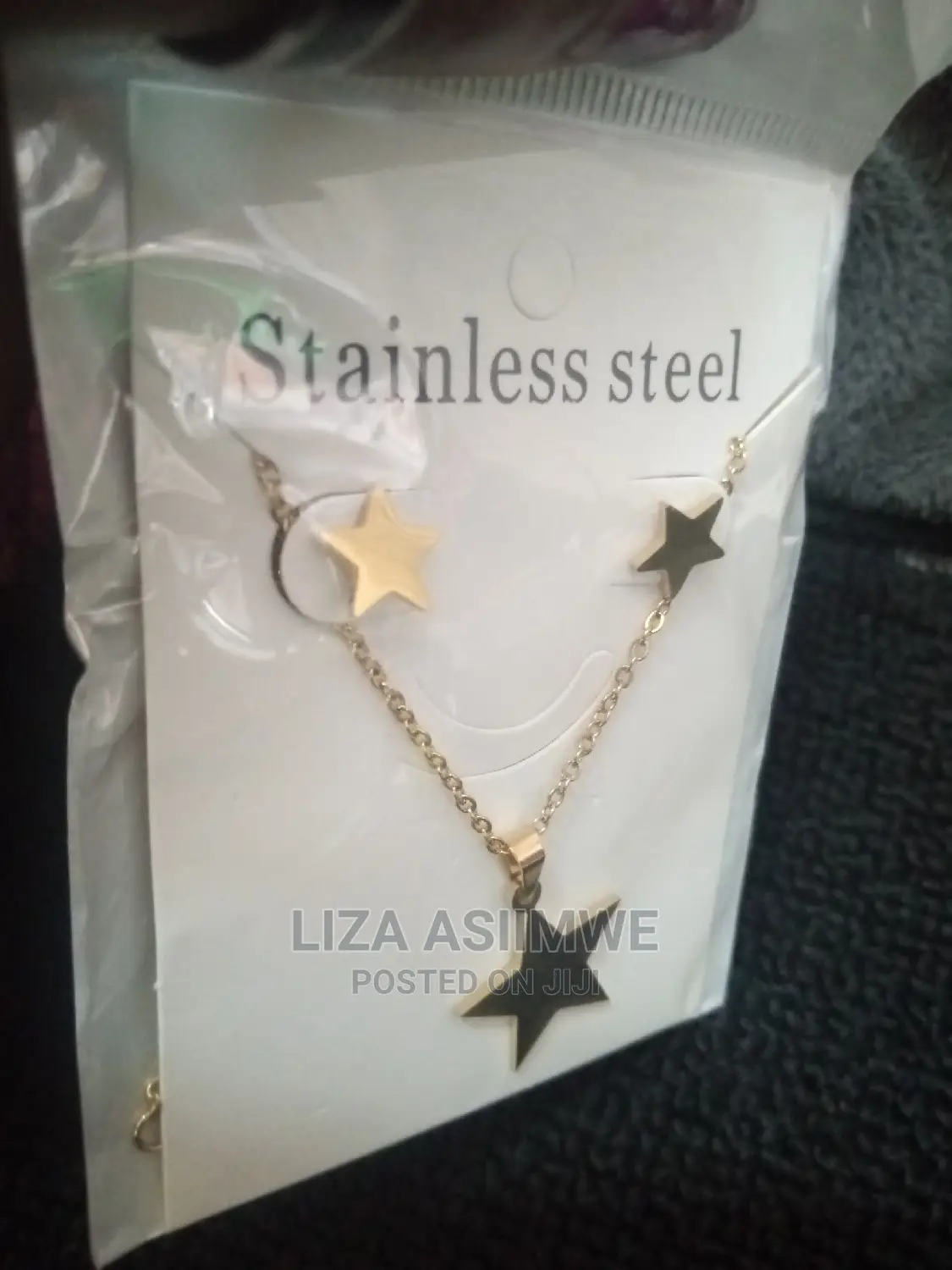 Women's Quality and Unique Star Stainless Steel Necklace