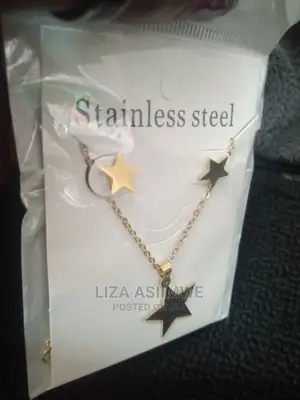 Women's Quality and Unique Star Stainless Steel Necklace