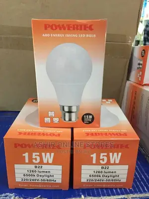 Powerteck Energy Saving Bulbs 15watts