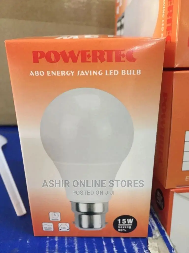 Powerteck Energy Saving Bulbs 15watts