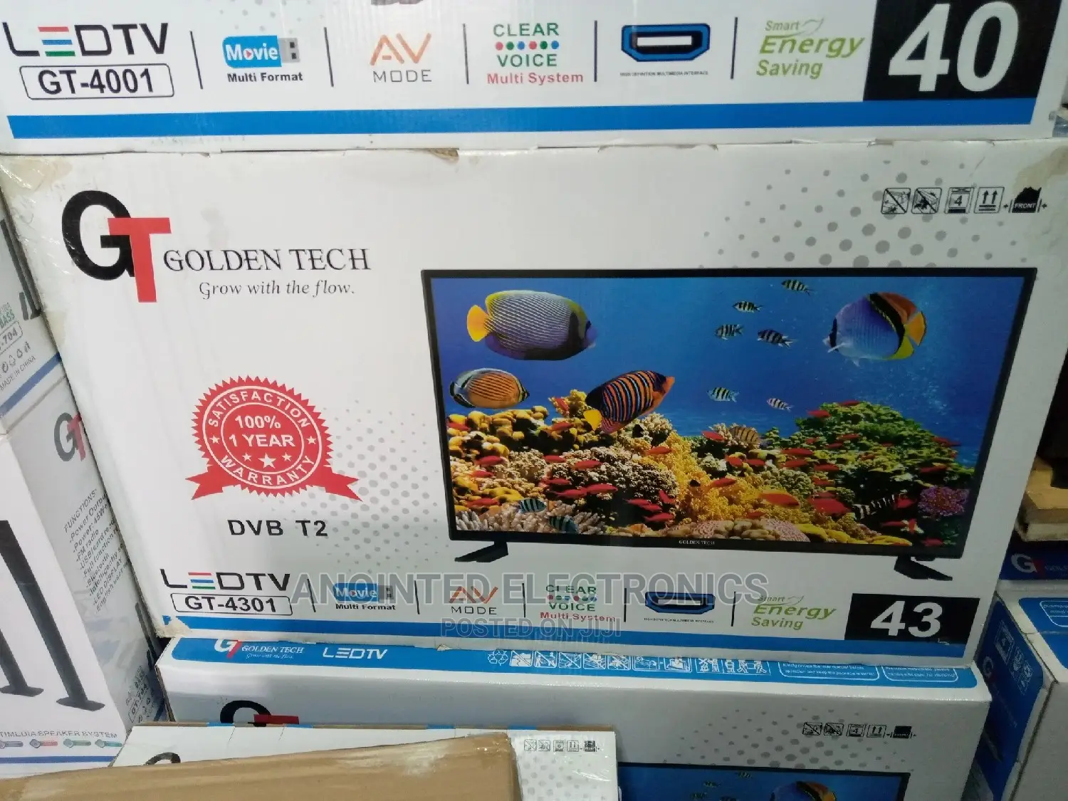 Goldentch 43inch With a Free to Air Decoder