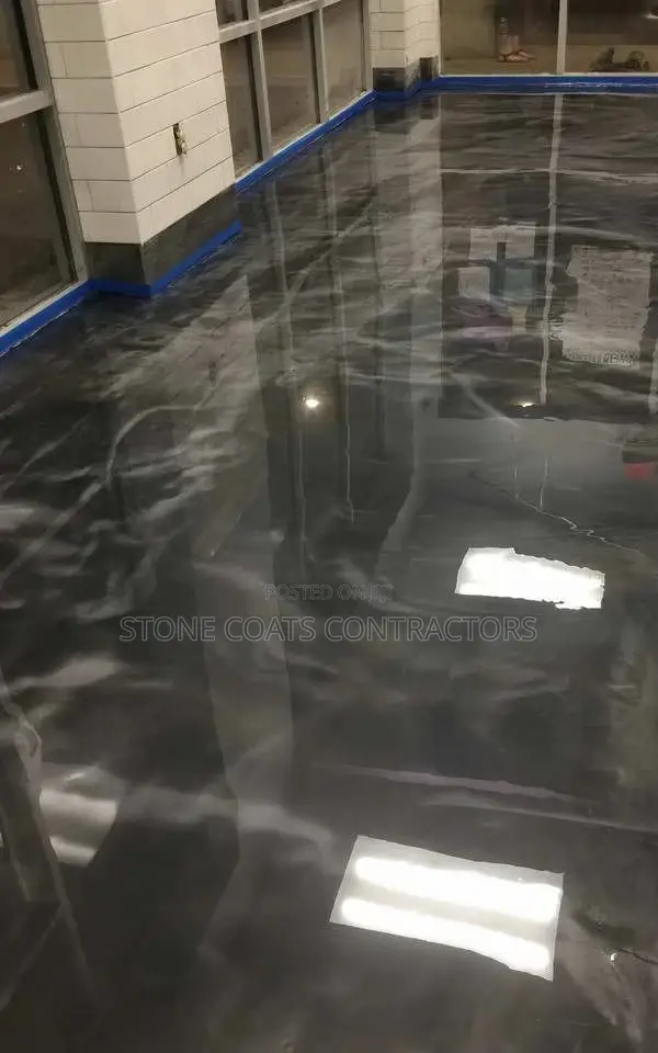 Epoxy Marble Flooring and Countertops