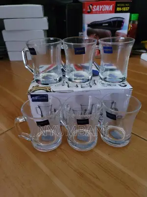 Glass Tea Cups 6pcs
