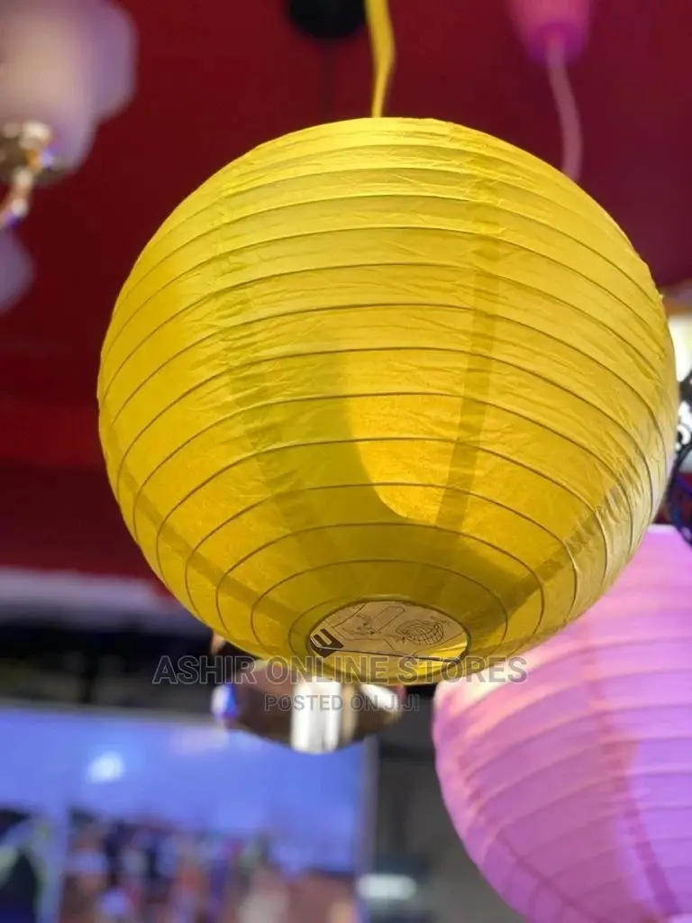 Yellow Lamp Shade