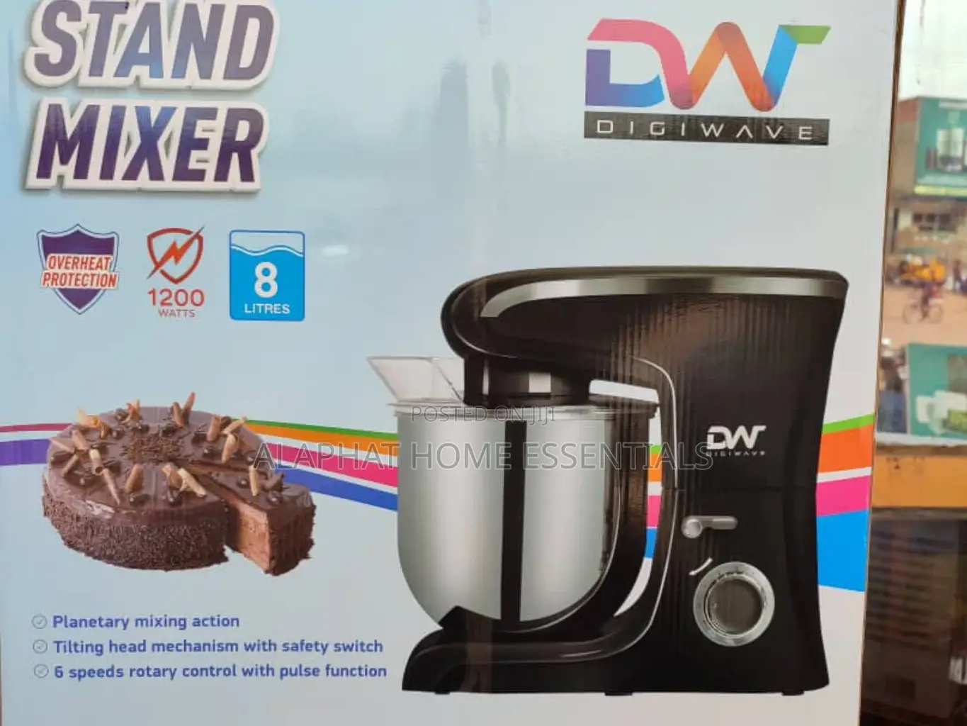 Digi Wave Stand Mixer 8 Litres