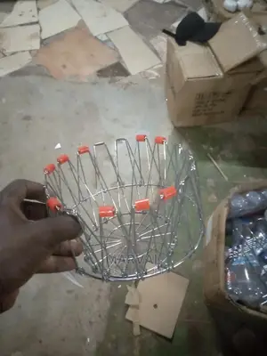 Flexible Stainless Steel Wire Fruit Basket