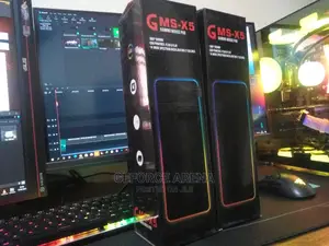 GMS-X5 Gaming Mouse Pad With RGB + Free Delivery