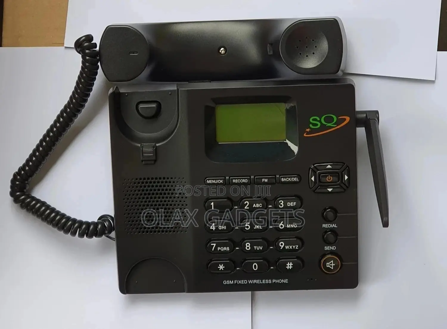 SQ LS 960 Dual Sim Desk Phone Landline, FM Radio, Recording