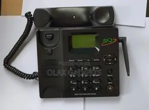 SQ LS 960 Dual Sim Desk Phone Landline, FM Radio, Recording