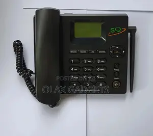 SQ LS 960 Dual Sim Desk Phone Landline, FM Radio, Recording