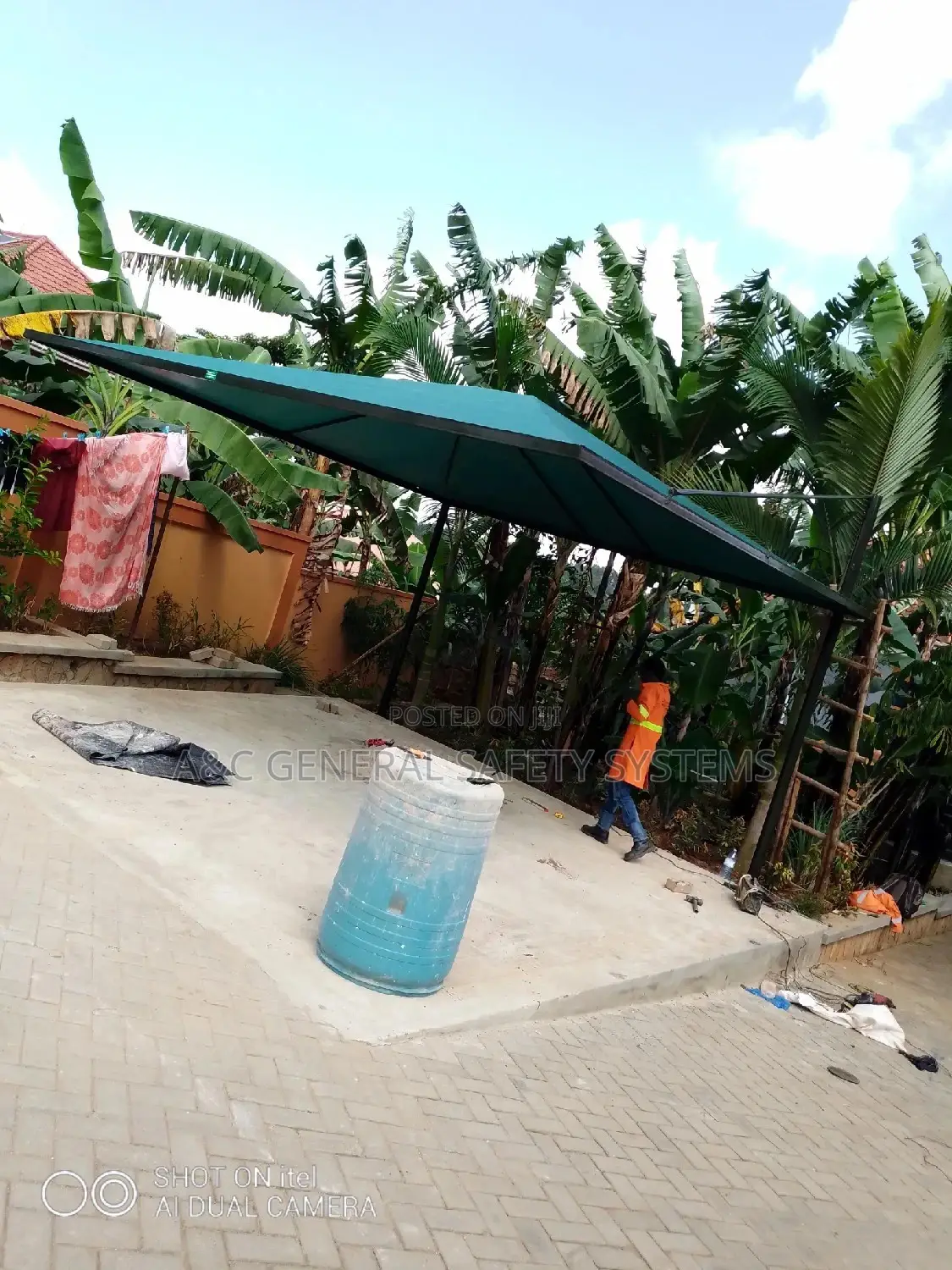 Single Car Shade Parking Canopy Water and Sun Proof 100%