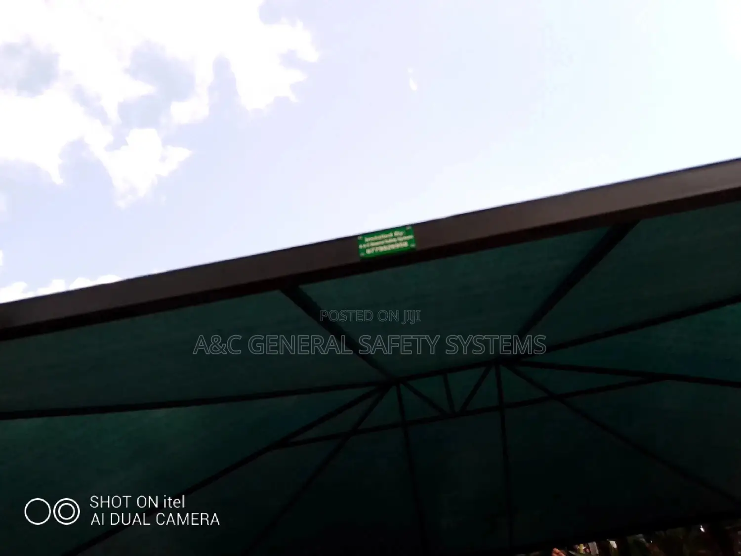 Single Car Shade Parking Canopy Water and Sun Proof 100%