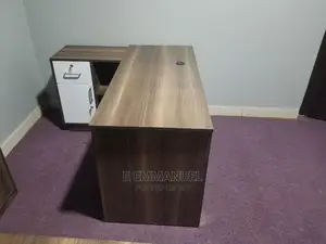 A Set of Filing Cabinet and 1 Office Desk