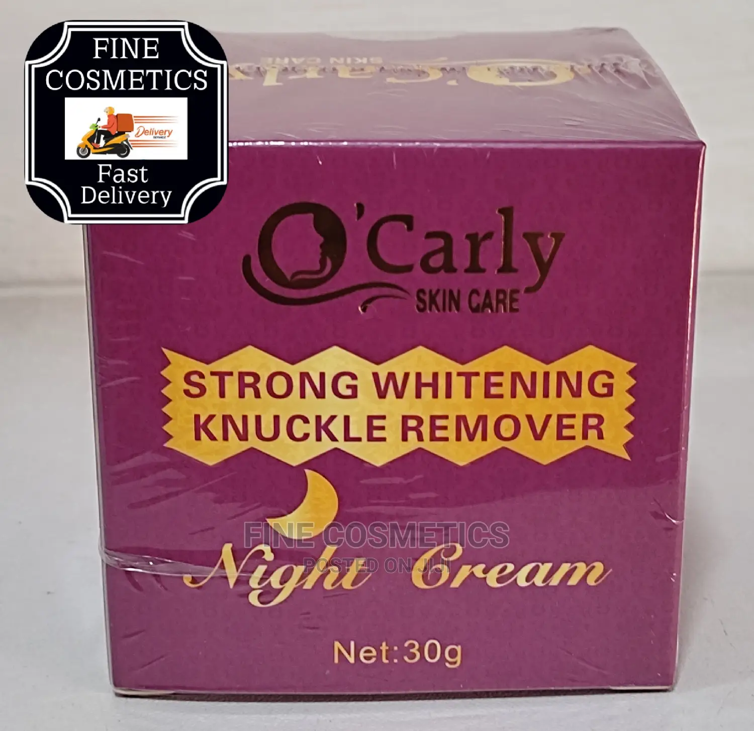 Ocarly Strong Whitening Knuckle Remover Peel Night Cream 30g