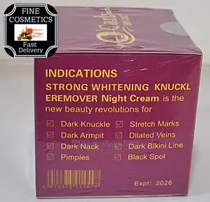 Ocarly Strong Whitening Knuckle Remover Peel Night Cream 30g