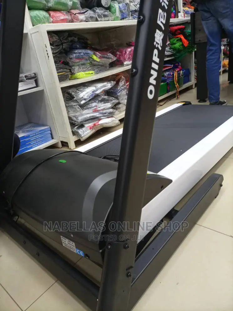 Onip Gym/Home Use Treadmill Black.