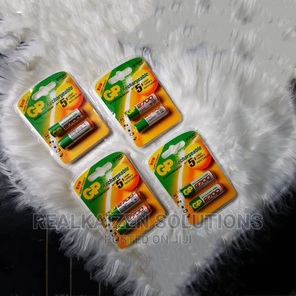 GP 1.2V Rechargeable Nimh LSD AA 2700 Series 2600mah 2pcs