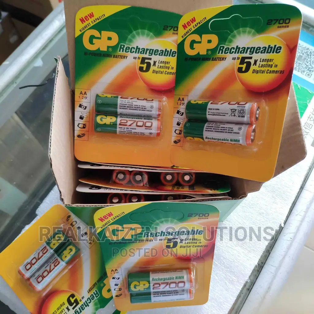 GP 1.2V Rechargeable Nimh LSD AA 2700 Series 2600mah 2pcs
