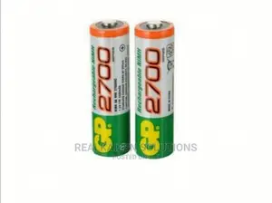 GP 1.2V Rechargeable Nimh LSD AA 2700 Series 2600mah 2pcs