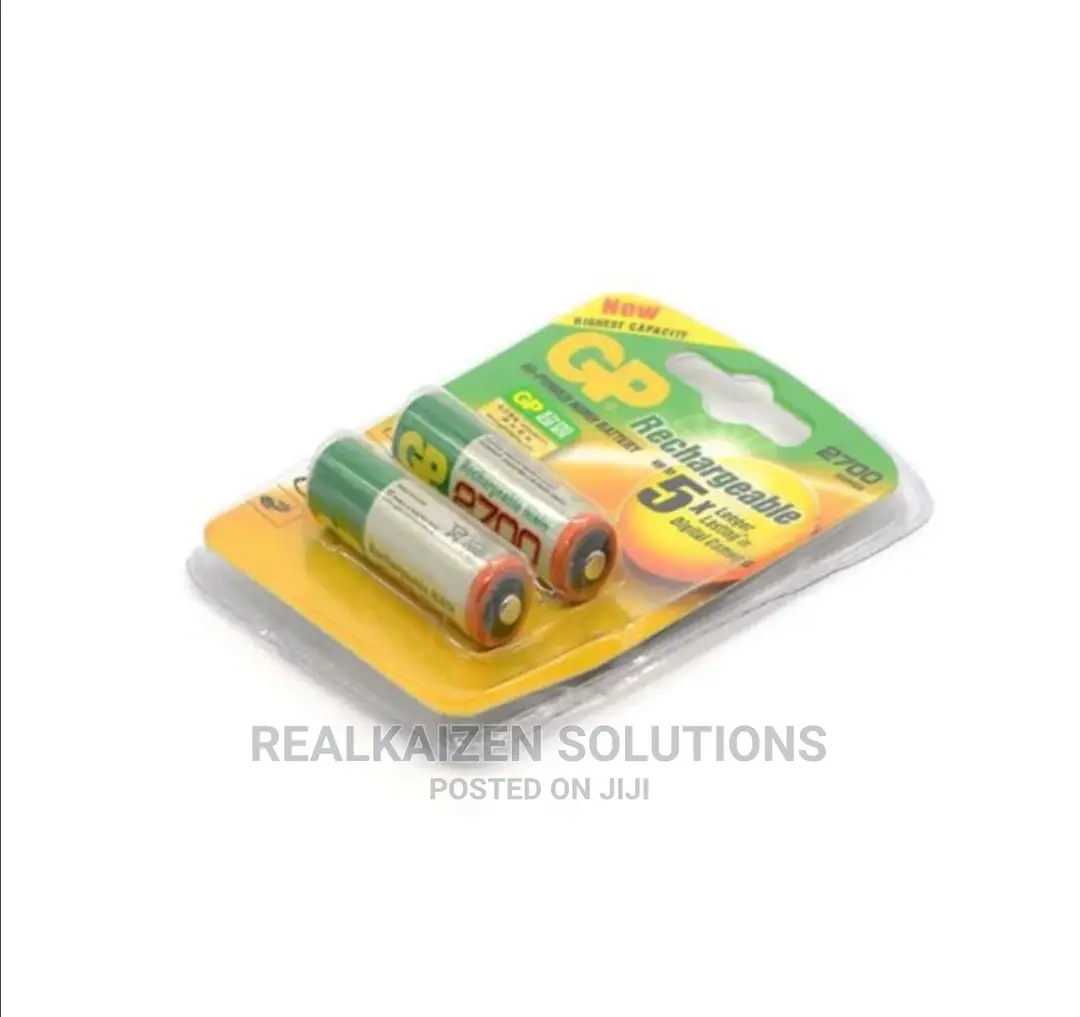 GP 1.2V Rechargeable Nimh LSD AA 2700 Series 2600mah 2pcs