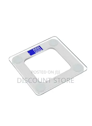 Children's Tempered Glass Bathroom Weigh Scales.