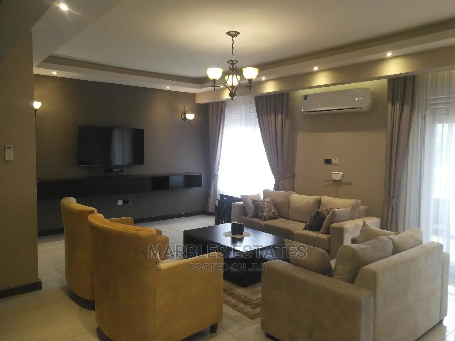 Furnished 3bdrm Apartment in Kololo, Central Division for Rent