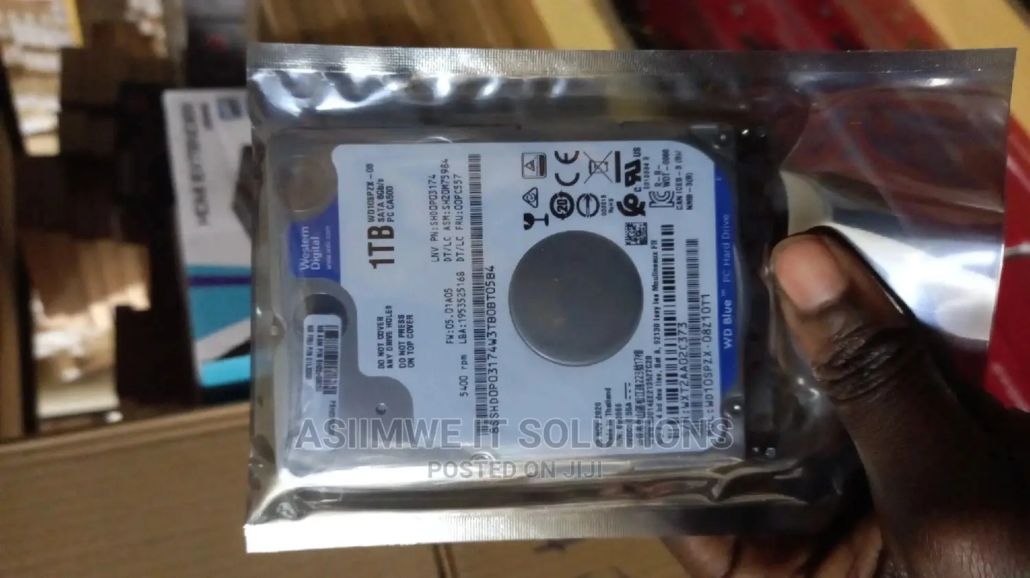 1TB Western Digital Laptop Harddrive