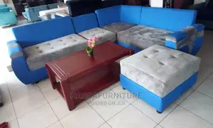 Lshape Fabric Sofa Set Brand New