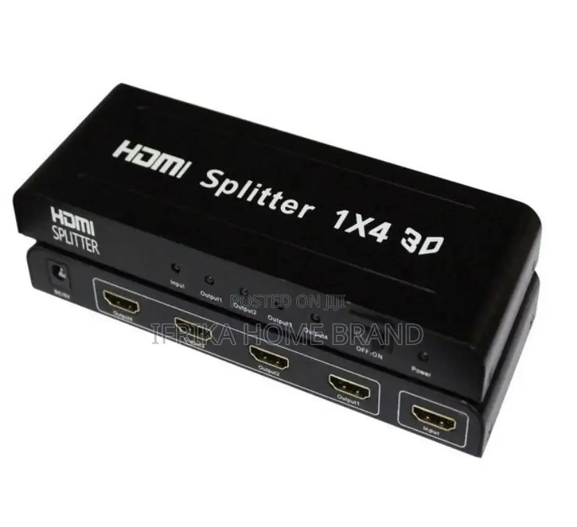 Hdmi Splinter 4 Way 1 Input 4 Out Output.