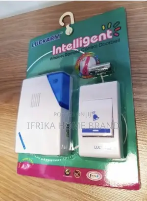 Luckarm Intelligent Wireless Doorbell, Turquoise