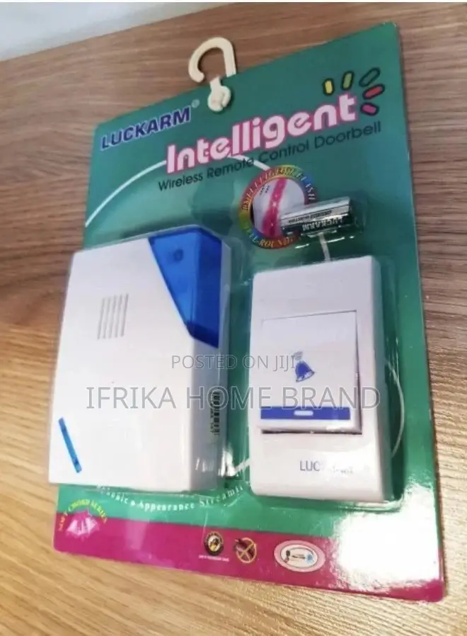 Luckarm Intelligent Wireless Doorbell, Turquoise