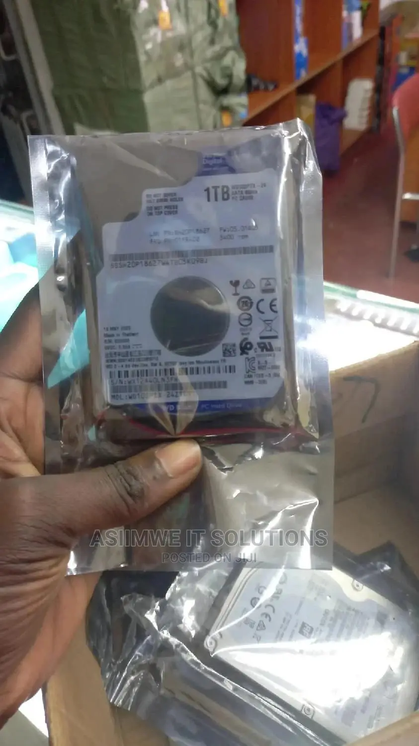 1TB Western Digital Laptop Harddrive