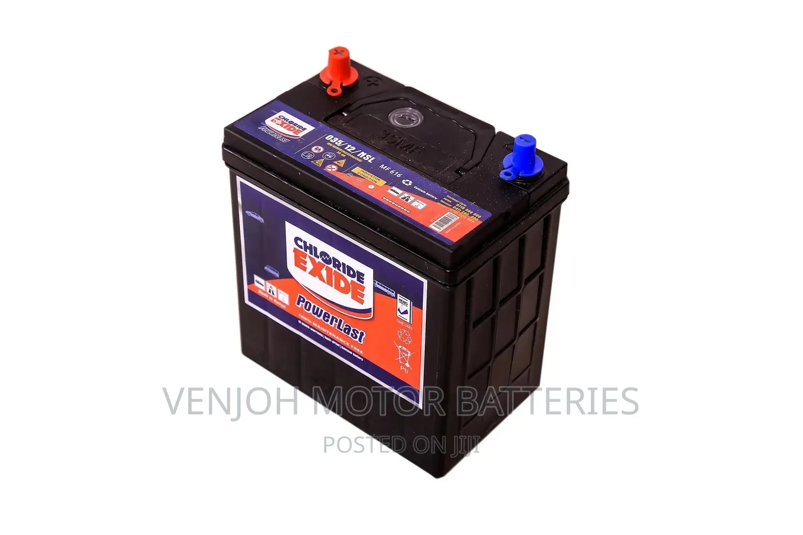NS40 - 35 AH Powerlast Car Battery