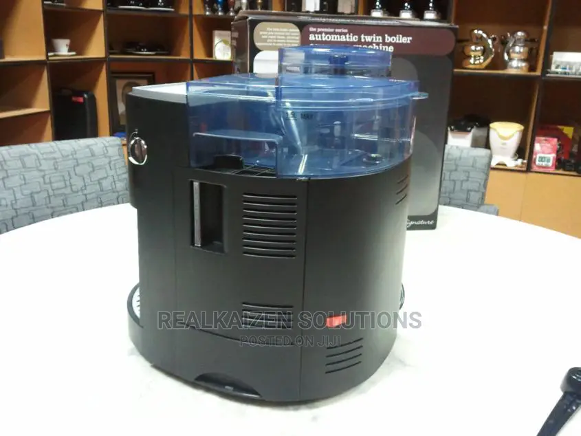 Lumina Signature Automatic Twin Cup Espresso Machine 1300W