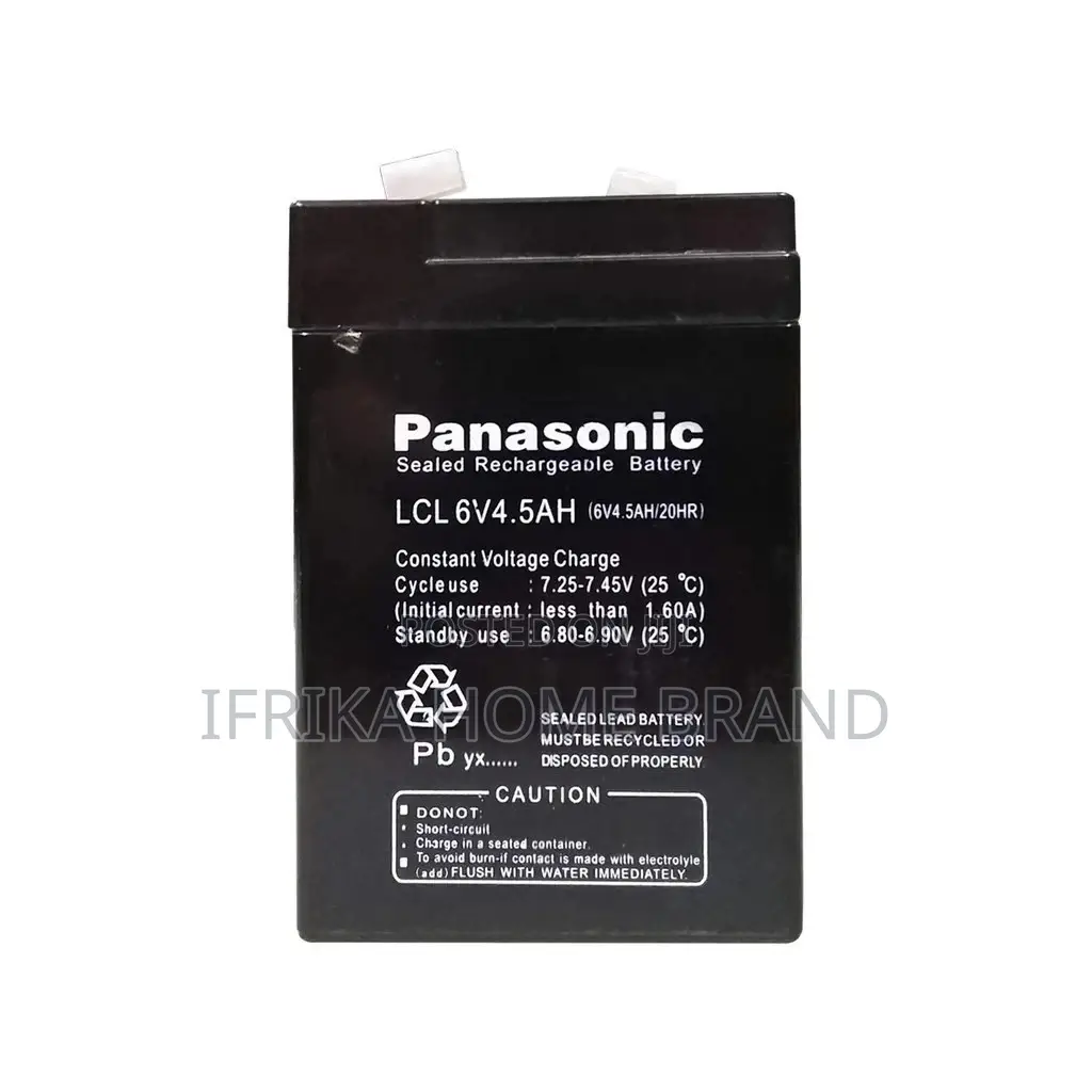 Panasonic Sealed Rechargeable Battery LCR6V4.5P