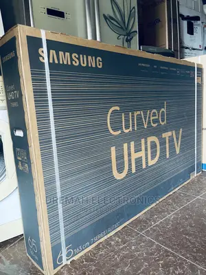 Photo - 65 Inches Samsung CURVED Smart 4K UHD Crystal Bluetooth TV