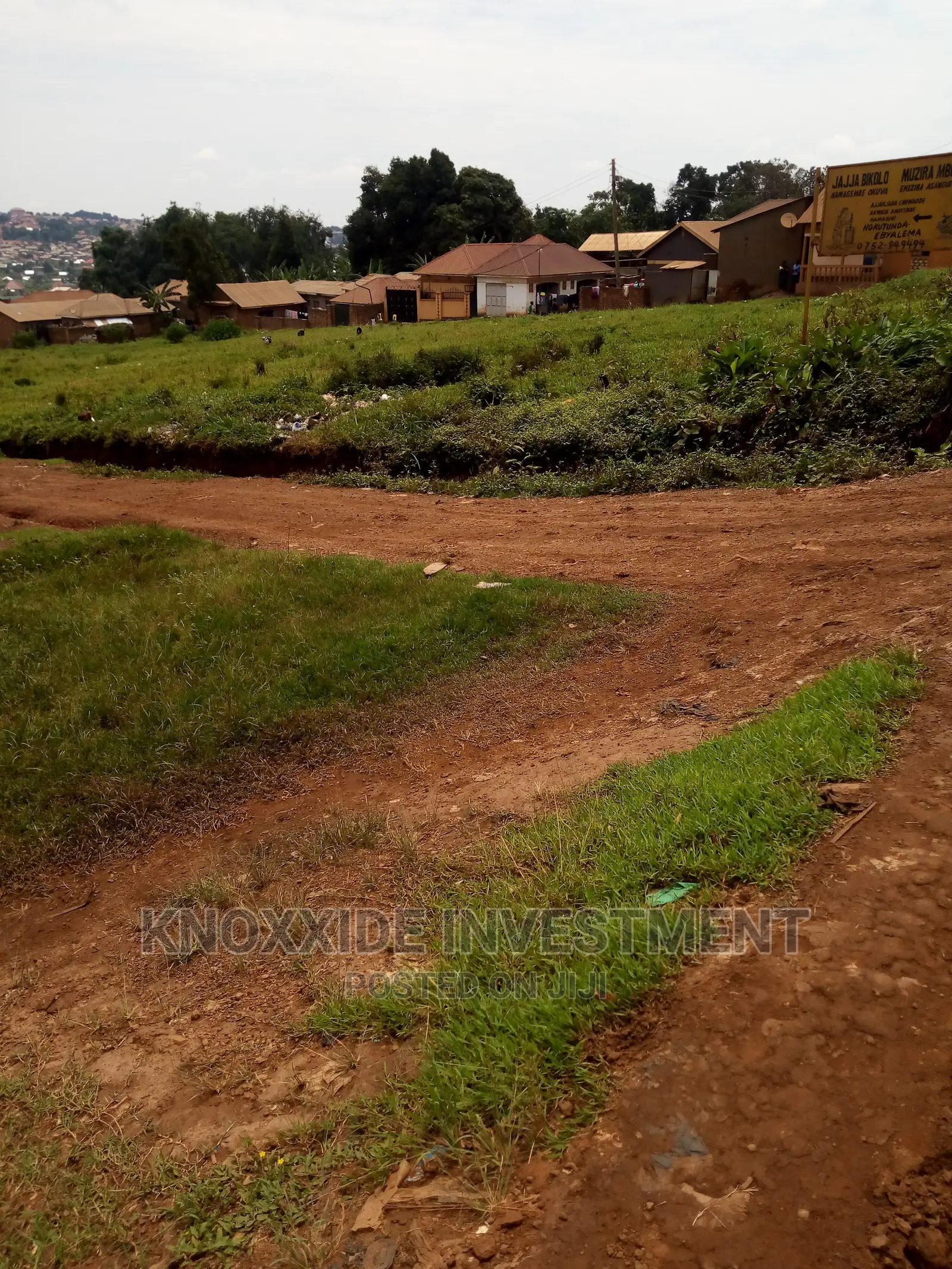 Plot for 50x30ft Kikungi Town Kakiri