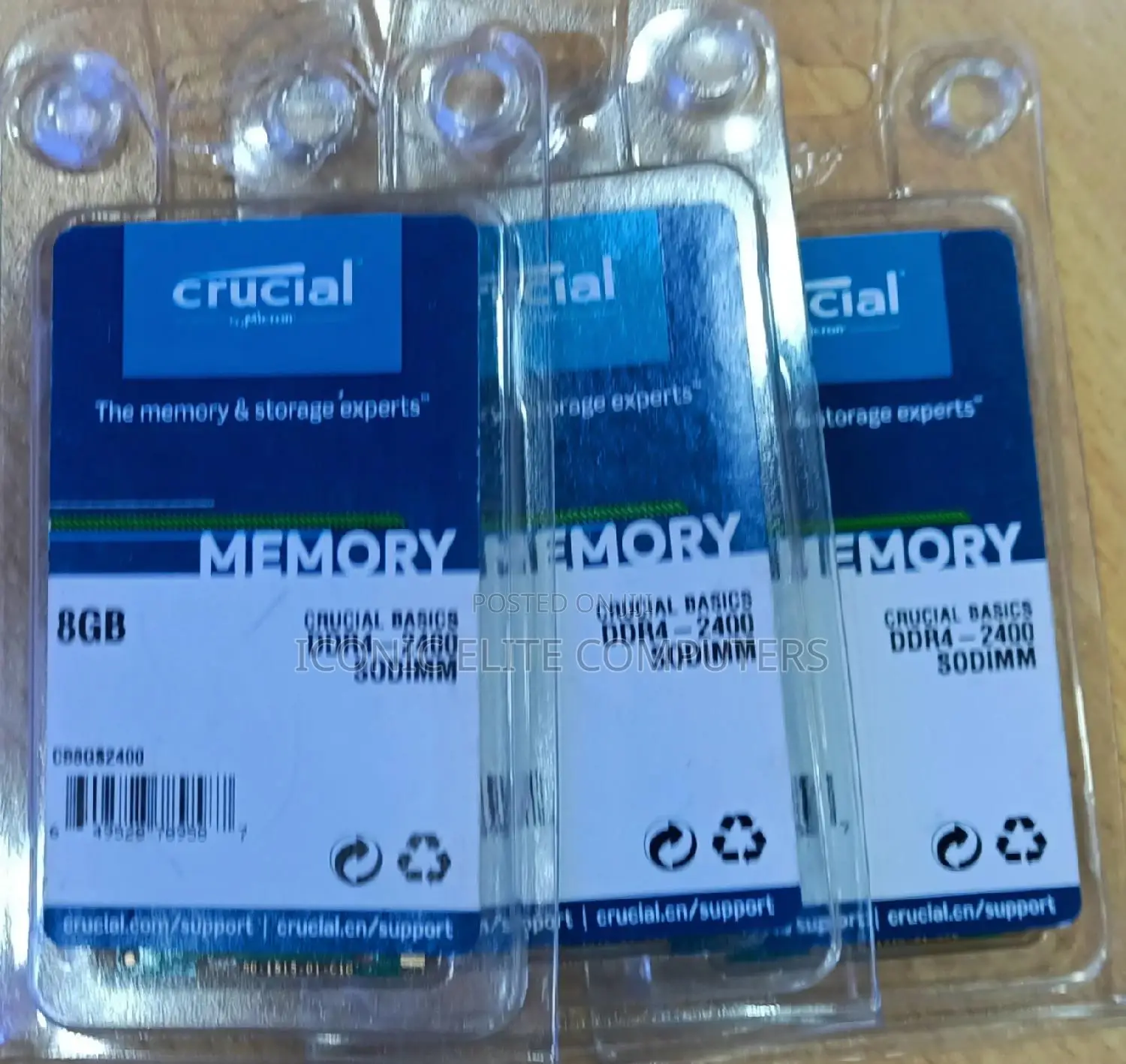 Ram DDR4 Crucial