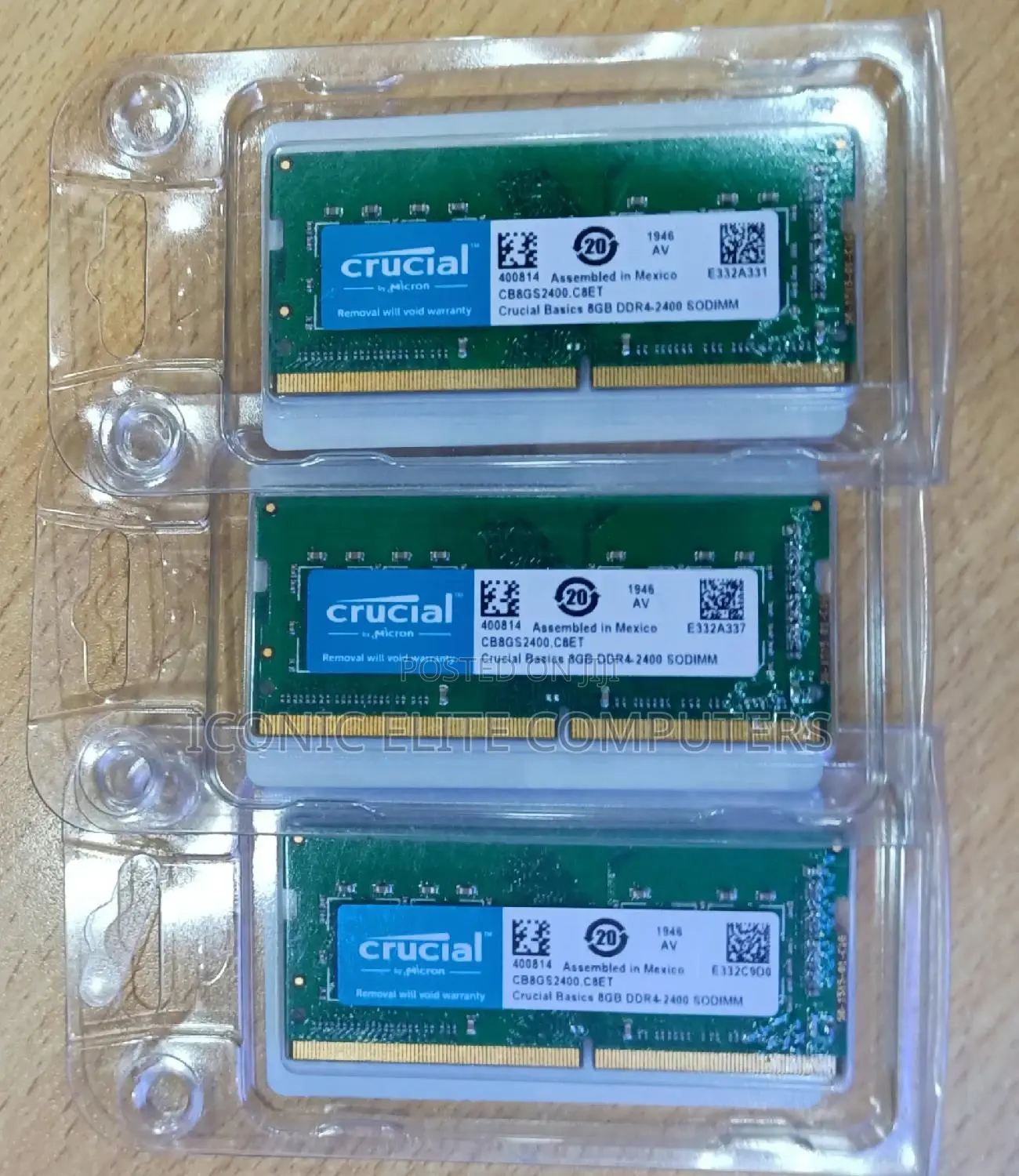 Ram DDR4 Crucial