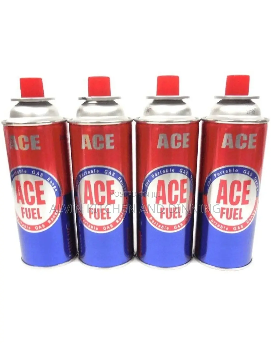 4 Gas Butane Fuel Canisters