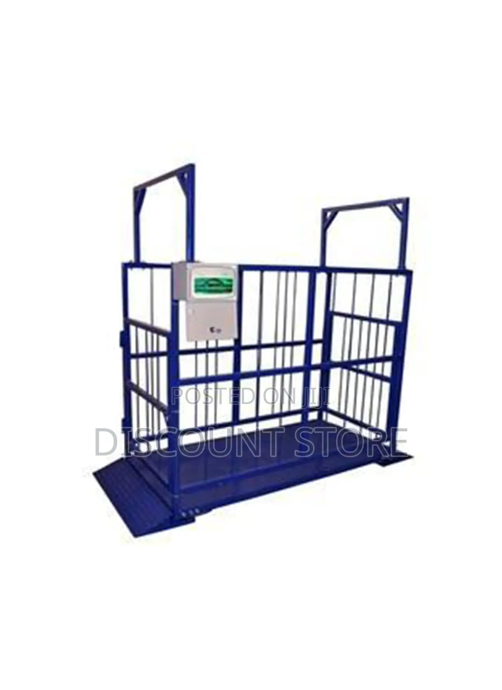 Raised Caged Animal Weighing Scales.