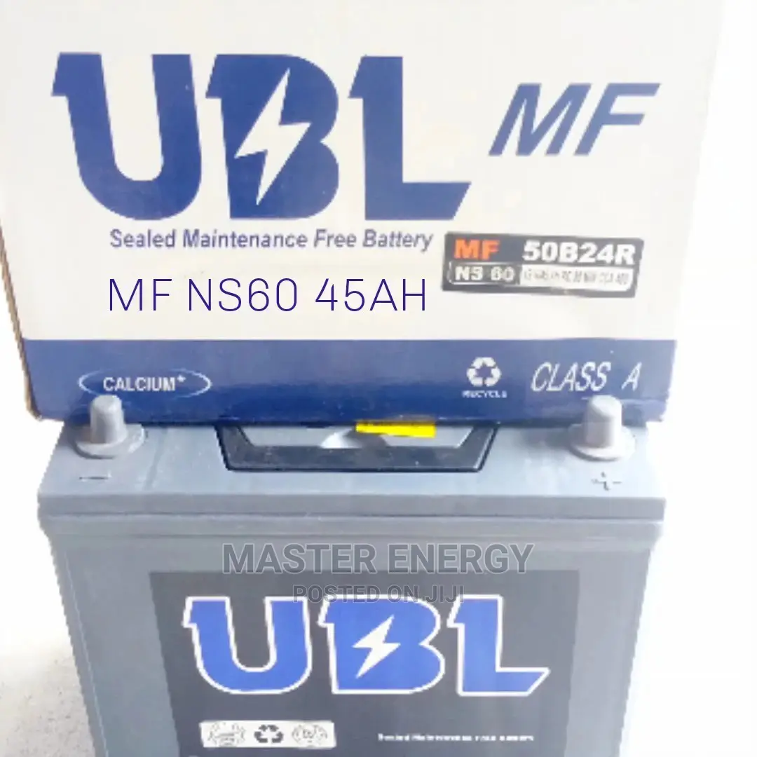 45AH UBL Car Battery Maintenance Free