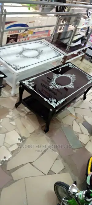 Glass Black Table,