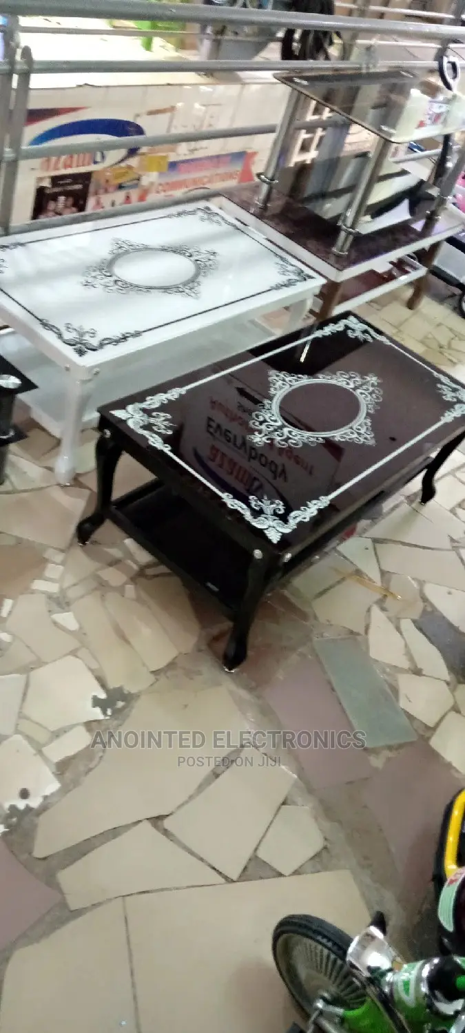 Glass Black Table,